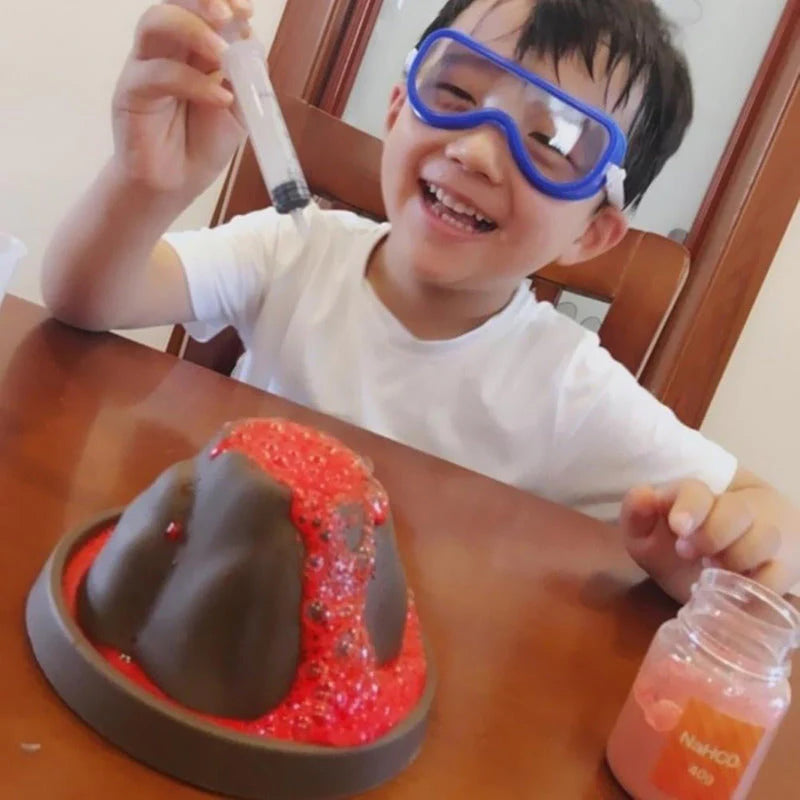 DIY Volcano Eruption Experimental Device