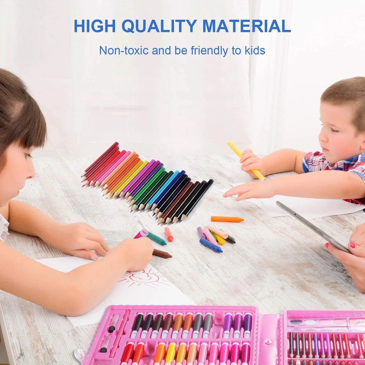 150Pcs Kids Premium Art Set