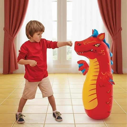 3D Inflatable Dragon Punching Pop Bag